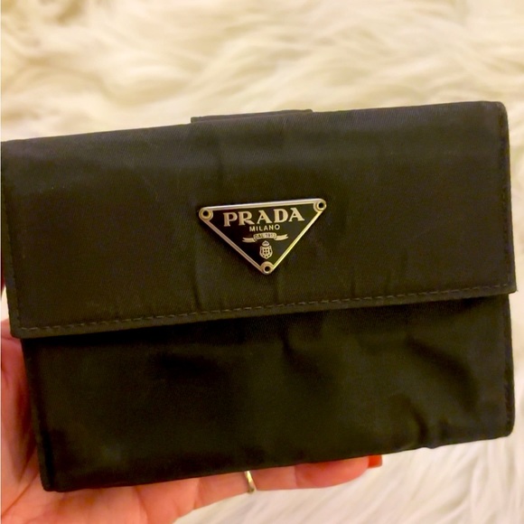 Prada Nylon Snap Wallet - Picture 1 of 11